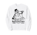 Bad Life Choices Snowman Dark Sweatshirt - Minimalist Print for Adults - T-Shirt, Sweatshirt, Hoodie