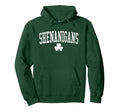 Distressed Shenanigans St Patricks Day Hoodie - Graphic Print Men Women - T-Shirt, Sweatshirt, Hoodie