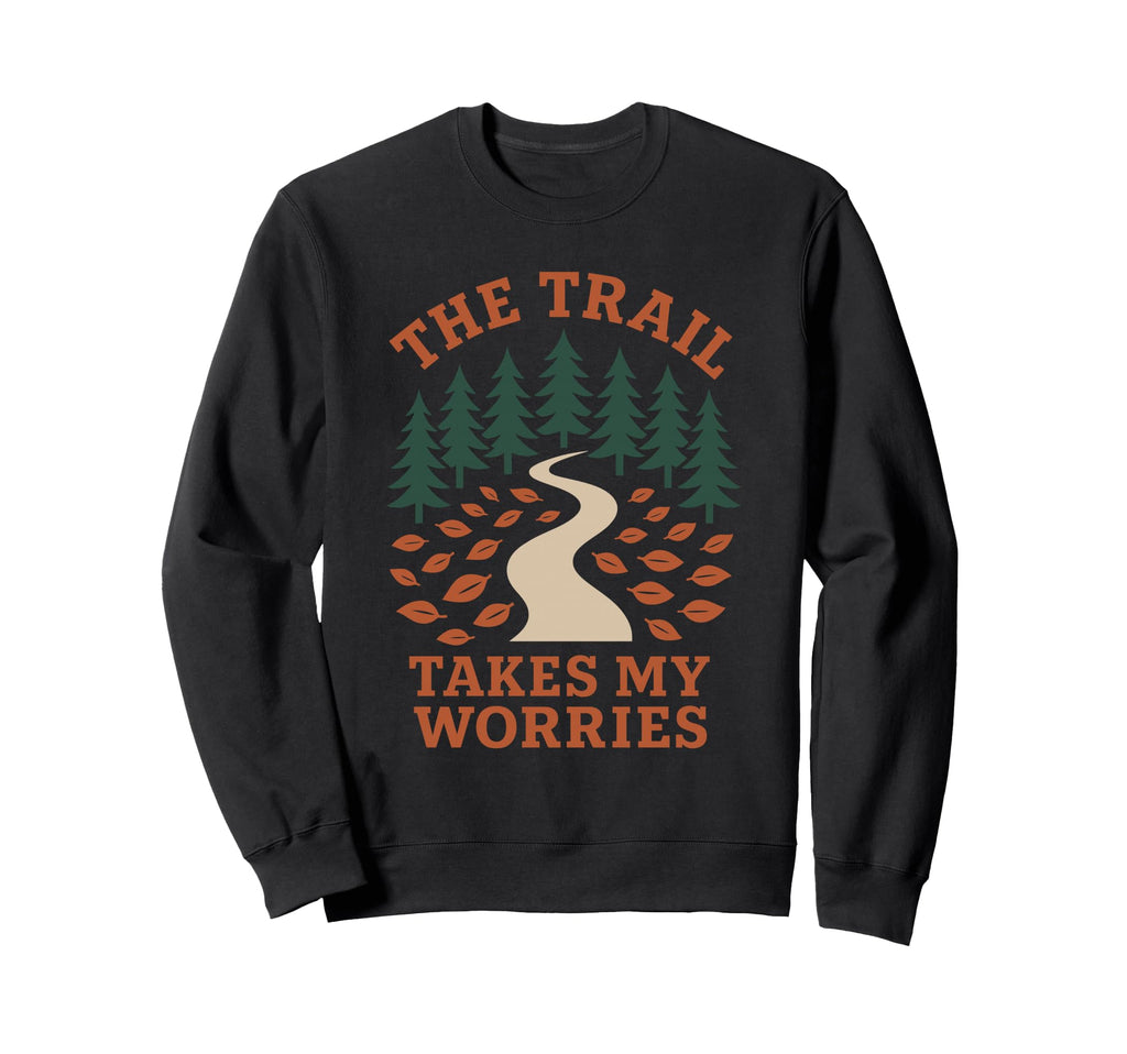 Forest Walk Overthinker Mental Reset Sweatshirt - Graphic Print for Adults - T-Shirt, Sweatshirt, Hoodie