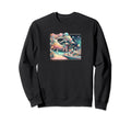 Roller Skating Daydream Sweatshirt - Minimalist Print Men Women - T-Shirt, Sweatshirt, Hoodie