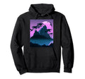Vaporwave Aesthetic Tropic Island Palms Hoodie - Graphic Print for Adults - T-Shirt, Sweatshirt, Hoodie
