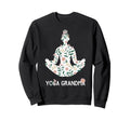 Yoga Grandma Meditation Mandala Chakras Sweatshirt - Graphic Print Unisex - T-Shirt, Sweatshirt, Hoodie