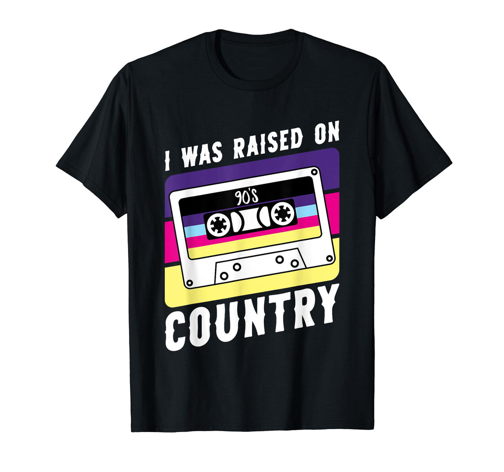 Cassette Tape I Was Raised 90S T-Shirt - Minimalist Print Men Women - T-Shirt, Sweatshirt, Hoodie