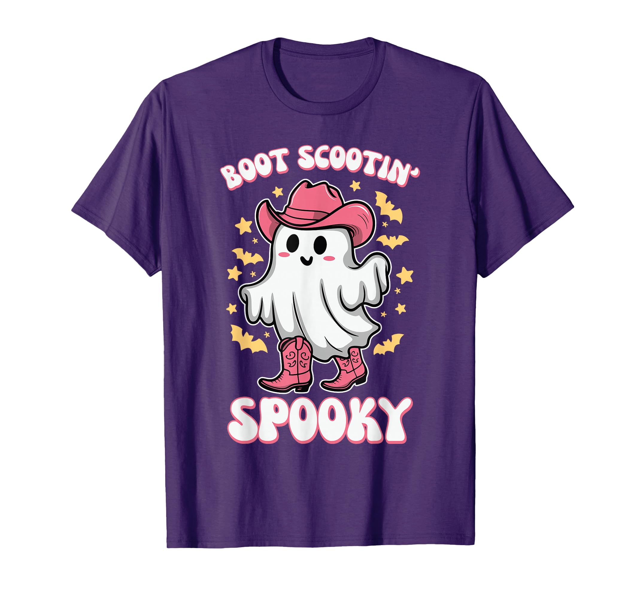 Boot Scootin Spooky Western Funny T-Shirt - Minimalist Print for Adults - T-Shirt, Sweatshirt, Hoodie