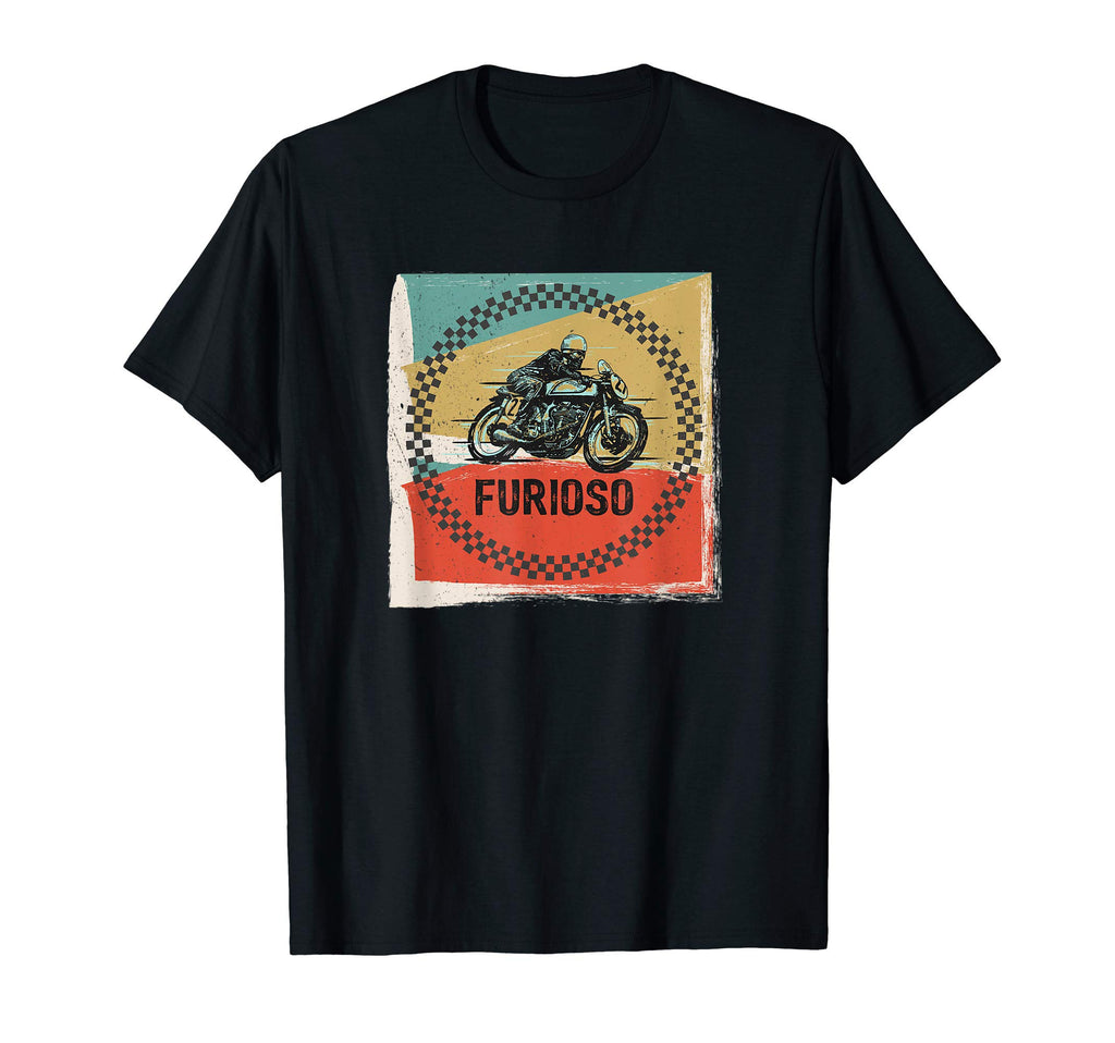 Speak More Spanish Furioso Motorcycle T-Shirt - Novelty Apparel Men Women - T-Shirt, Sweatshirt, Hoodie