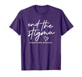 End Stigma Mental Health Awareness T-Shirt - Trendy Graphic Unisex - T-Shirt, Sweatshirt, Hoodie
