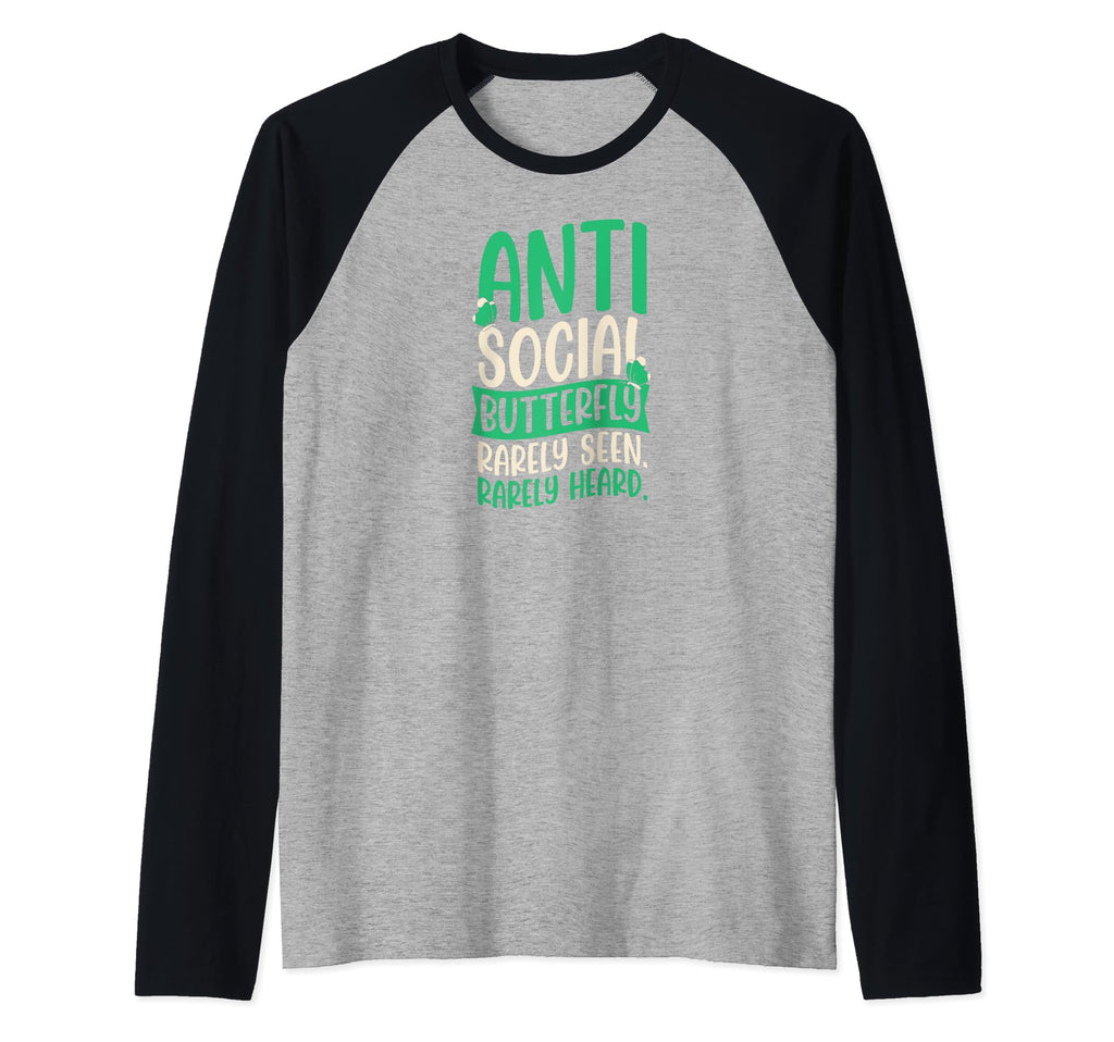 Antisocial Butterfly Rarely Seen Sweatshirt - Streetwear Style Men Women - T-Shirt, Sweatshirt, Hoodie