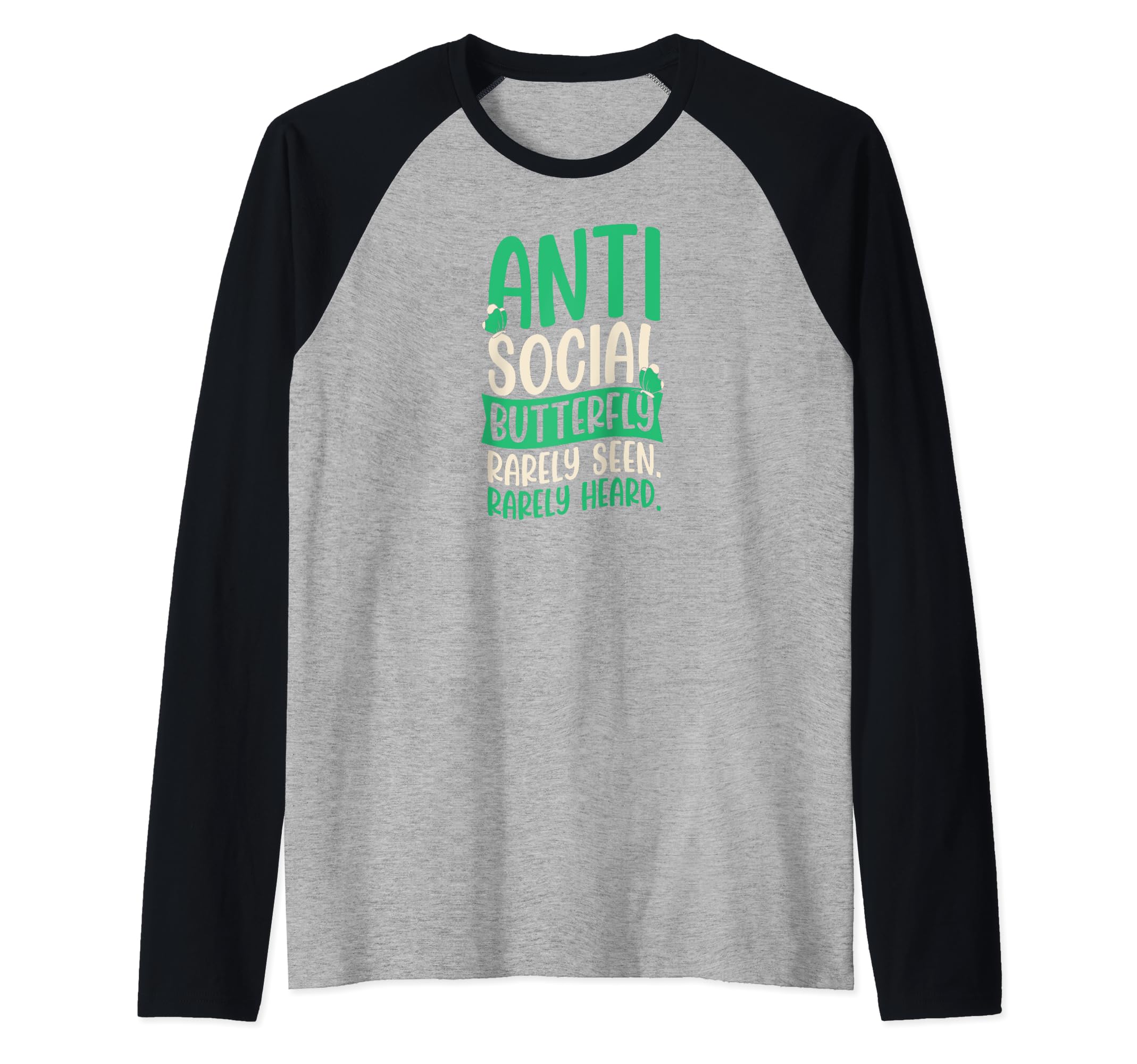 Antisocial Butterfly Rarely Seen Sweatshirt - Streetwear Style Men Women - T-Shirt, Sweatshirt, Hoodie