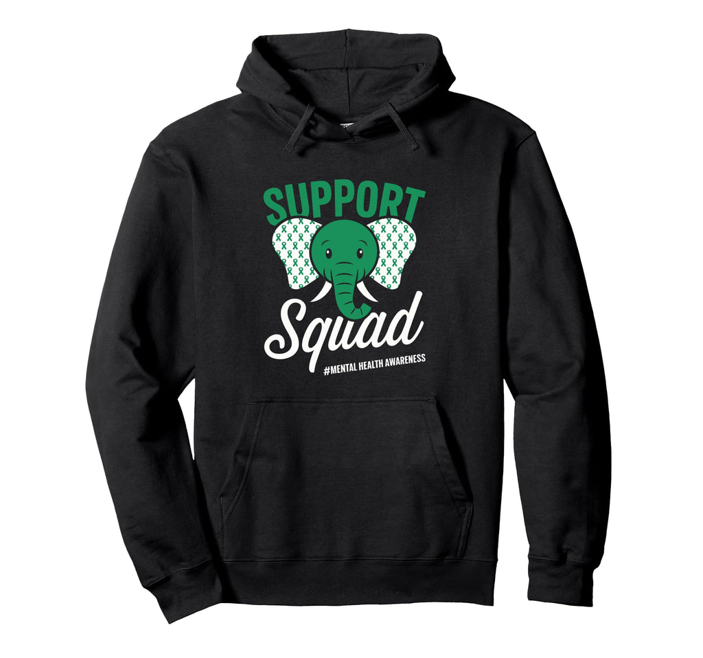 Support Squad Mental Health Awareness Hoodie - Streetwear Style Unisex - T-Shirt, Sweatshirt, Hoodie