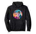 Australian Shepherd 80S Aesthetic Hoodie - Aesthetic Graphic for Adults - T-Shirt, Sweatshirt, Hoodie