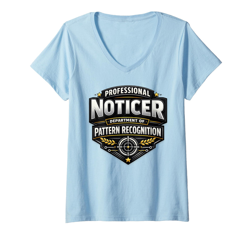 Womens Professional Noticer Department T-Shirt - Aesthetic Graphic Unisex - T-Shirt, Sweatshirt, Hoodie