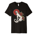 American Traditional Albino Panther Tattoo T-Shirt - Trendy Graphic Unisex - T-Shirt, Sweatshirt, Hoodie