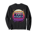 80S Tape Cassette Synthwave Sweatshirt - Fun Novelty Design for Adults - T-Shirt, Sweatshirt, Hoodie