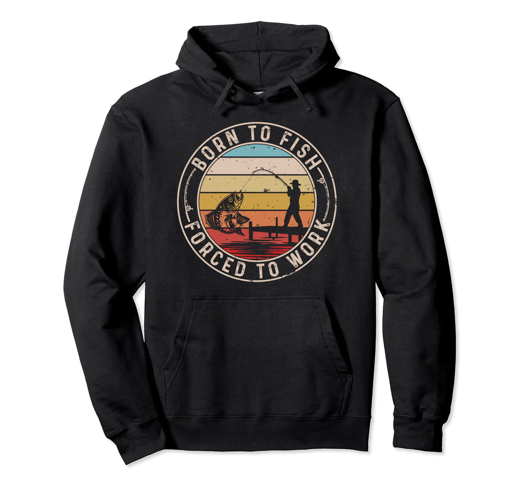 Fishing Hunting Sunset Hoodie - Unique Graphic Men Women - T-Shirt, Sweatshirt, Hoodie