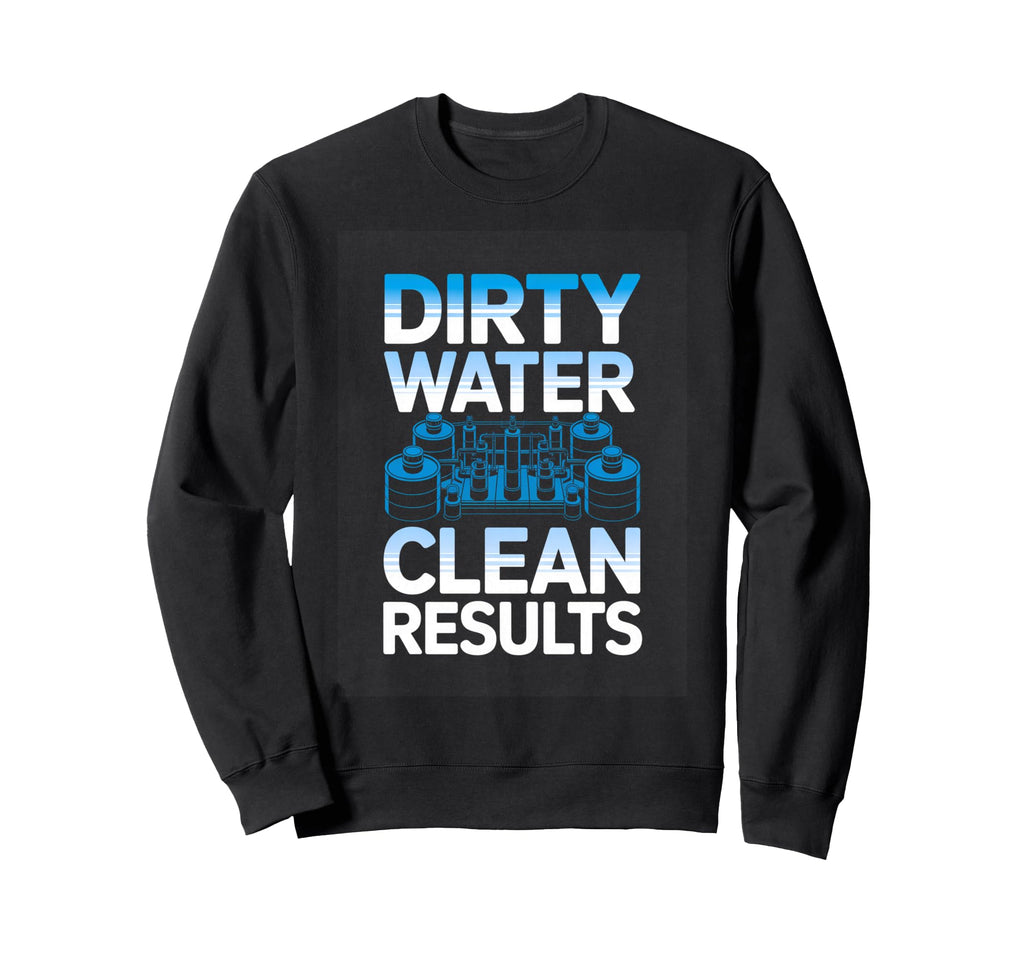 Dirty Water Clean Results Car Sweatshirt - Custom Art Print for Adults - T-Shirt, Sweatshirt, Hoodie