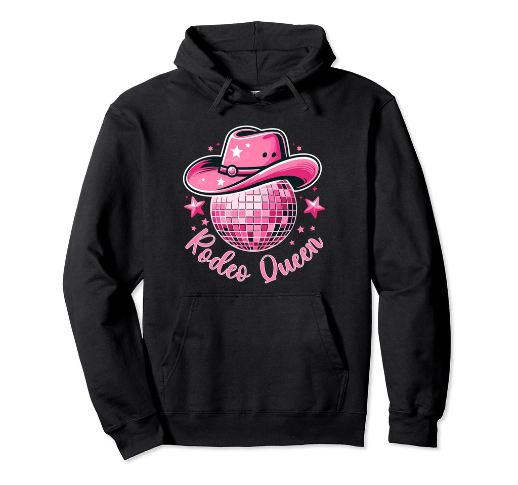 Western Cowgirl Rodeo Disco Bachelorette Hoodie - Graphic Print for Adults - T-Shirt, Sweatshirt, Hoodie