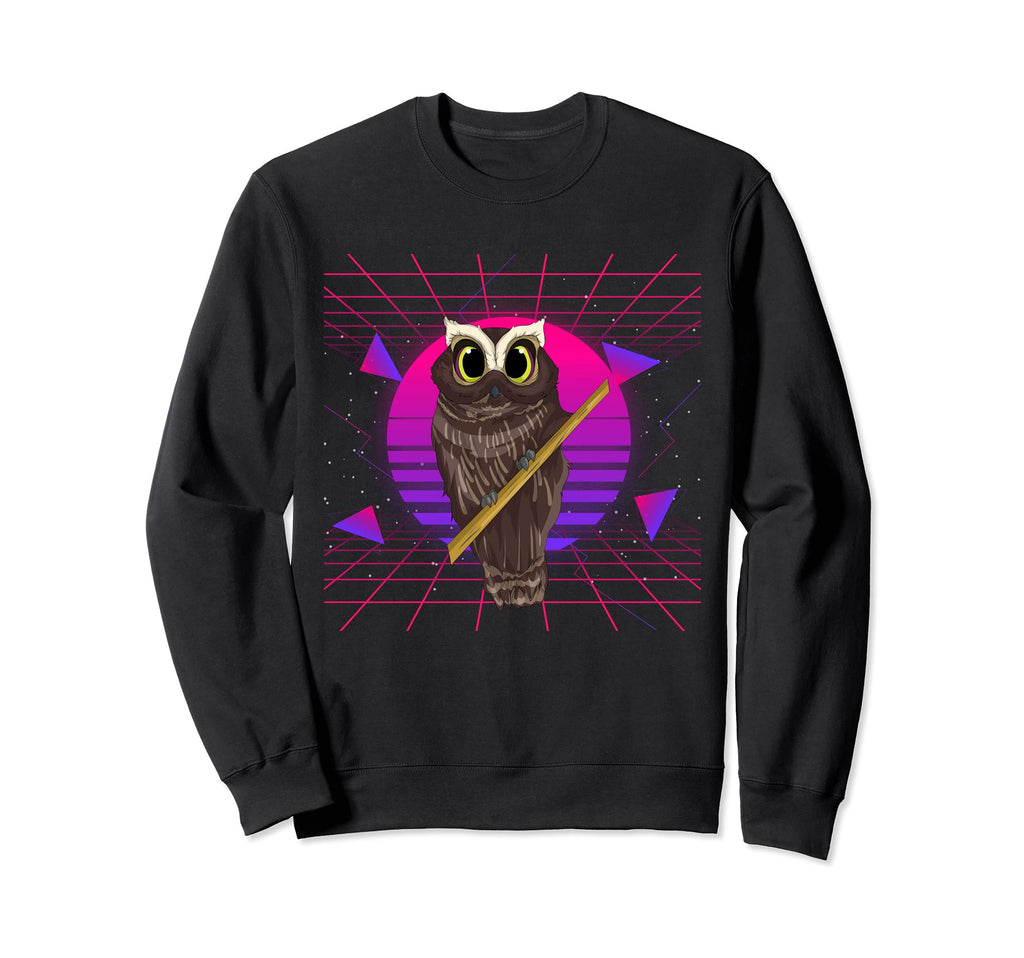 Animal Bird Lover Vaporwave 80S Sweatshirt - Fun Novelty Design Men Women - T-Shirt, Sweatshirt, Hoodie