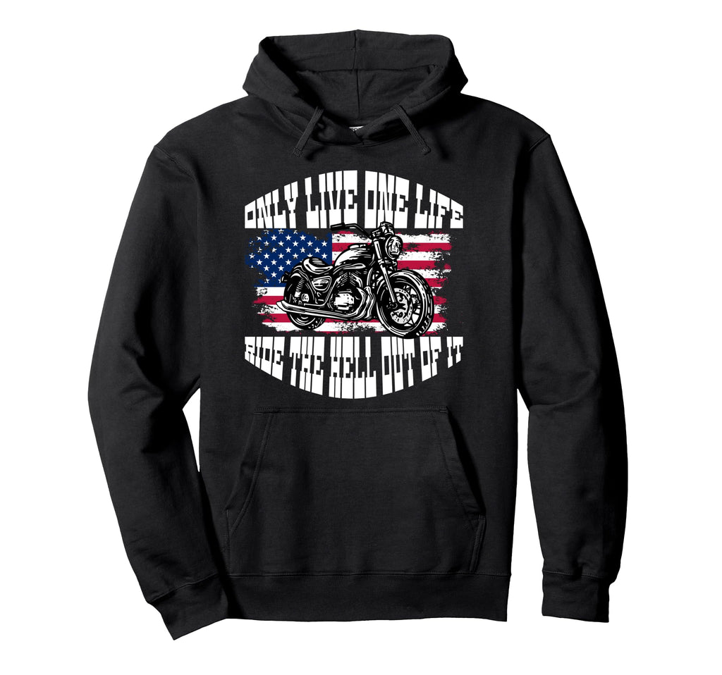 Funny Motorcycle Therapy Motorcycle Rider Hoodie - Trendy Graphic Unisex - T-Shirt, Sweatshirt, Hoodie