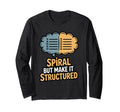 Spiral But Make It Structured Funny T-Shirt - Aesthetic Graphic Men Women - T-Shirt, Sweatshirt, Hoodie