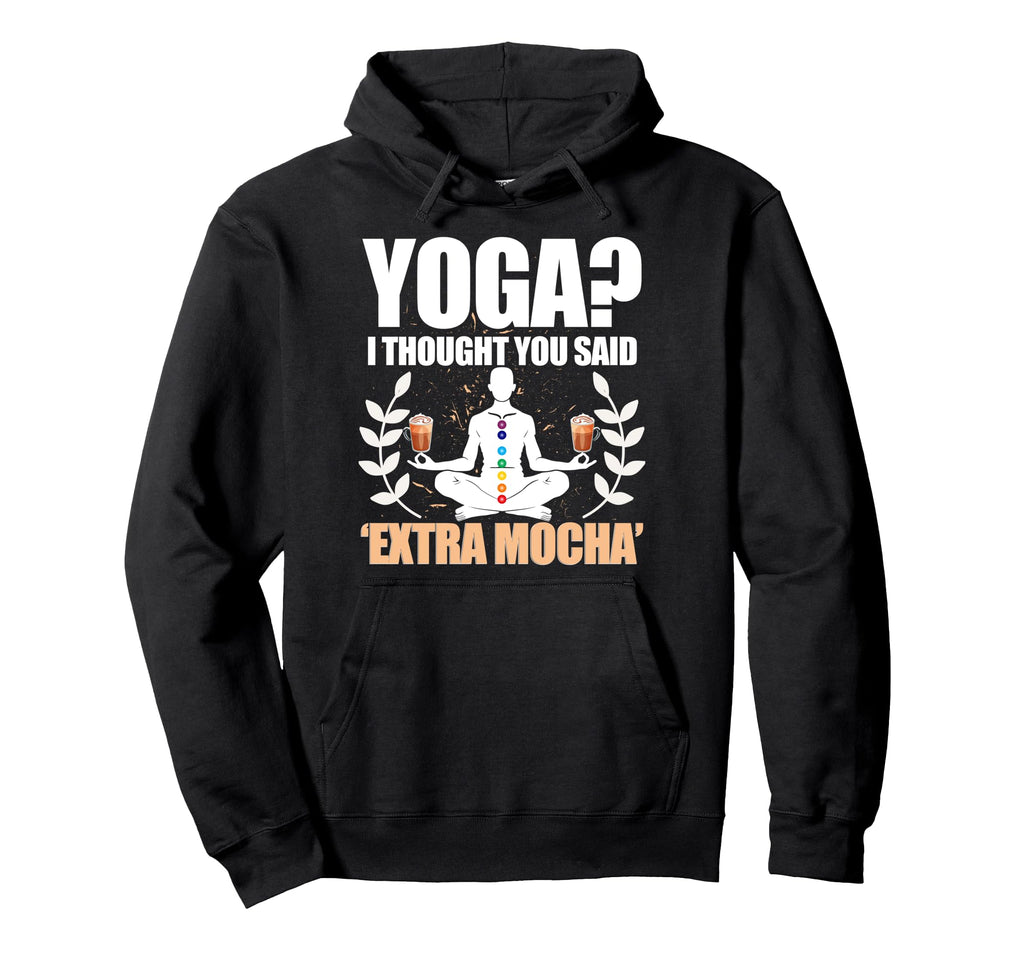 Meditation Yoga Spiritual Peace Hoodie - Fun Novelty Design Men Women - T-Shirt, Sweatshirt, Hoodie