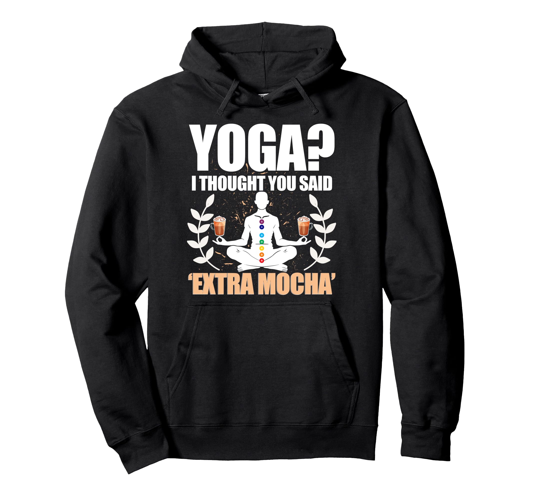 Meditation Yoga Spiritual Peace Hoodie - Fun Novelty Design Men Women - T-Shirt, Sweatshirt, Hoodie