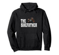 Biker Biker Dad Bikefather Funny Motorcross Hoodie - Graphic Print Unisex - T-Shirt, Sweatshirt, Hoodie