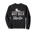 Roller Skating Skate 1970S Sweatshirt - Novelty Apparel for Adults - T-Shirt, Sweatshirt, Hoodie
