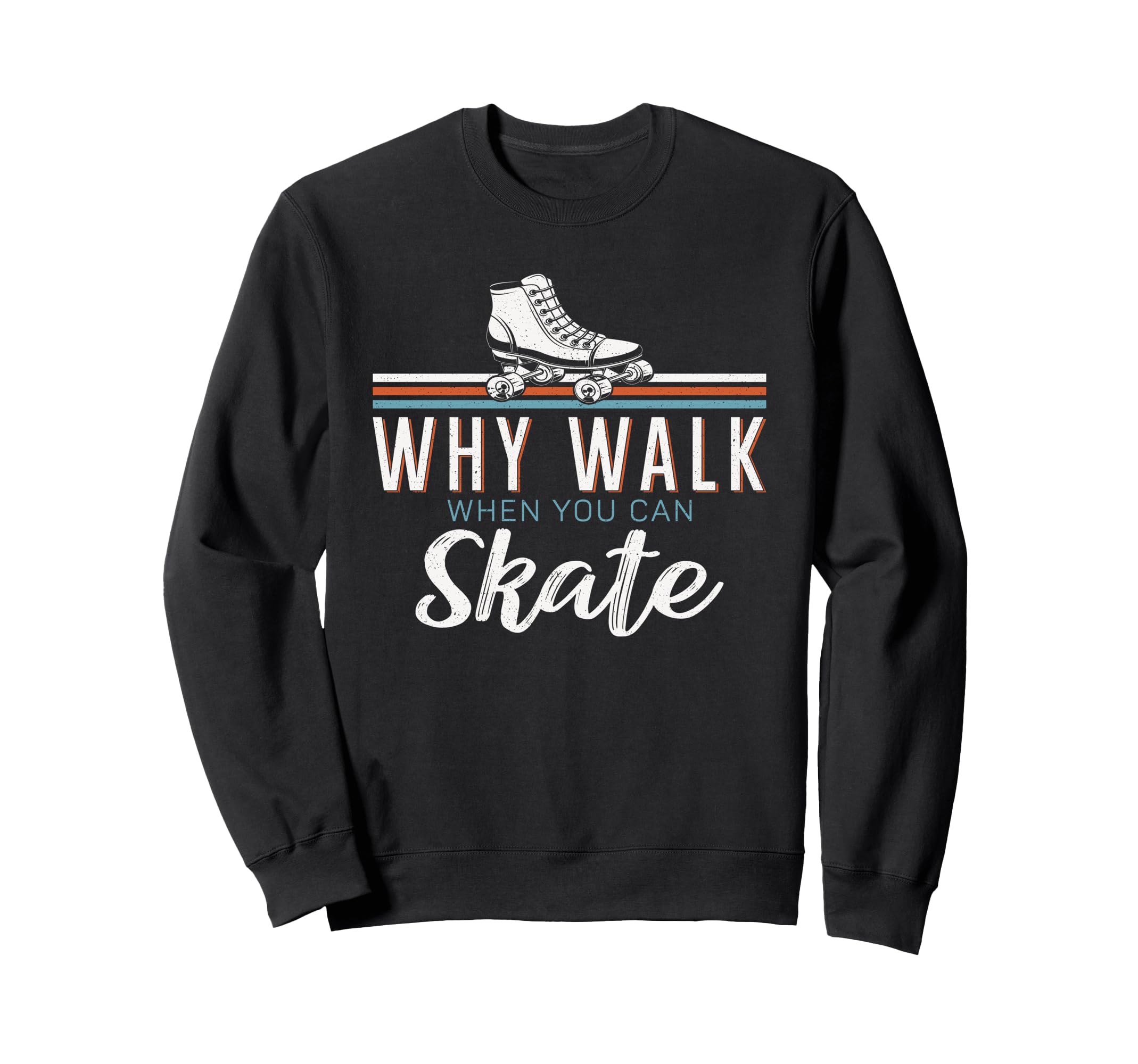 Roller Skating Skate 1970S Sweatshirt - Novelty Apparel for Adults - T-Shirt, Sweatshirt, Hoodie