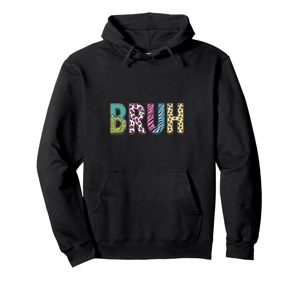 Colorful Typography Hoodie - Streetwear Style Unisex - T-Shirt, Sweatshirt, Hoodie
