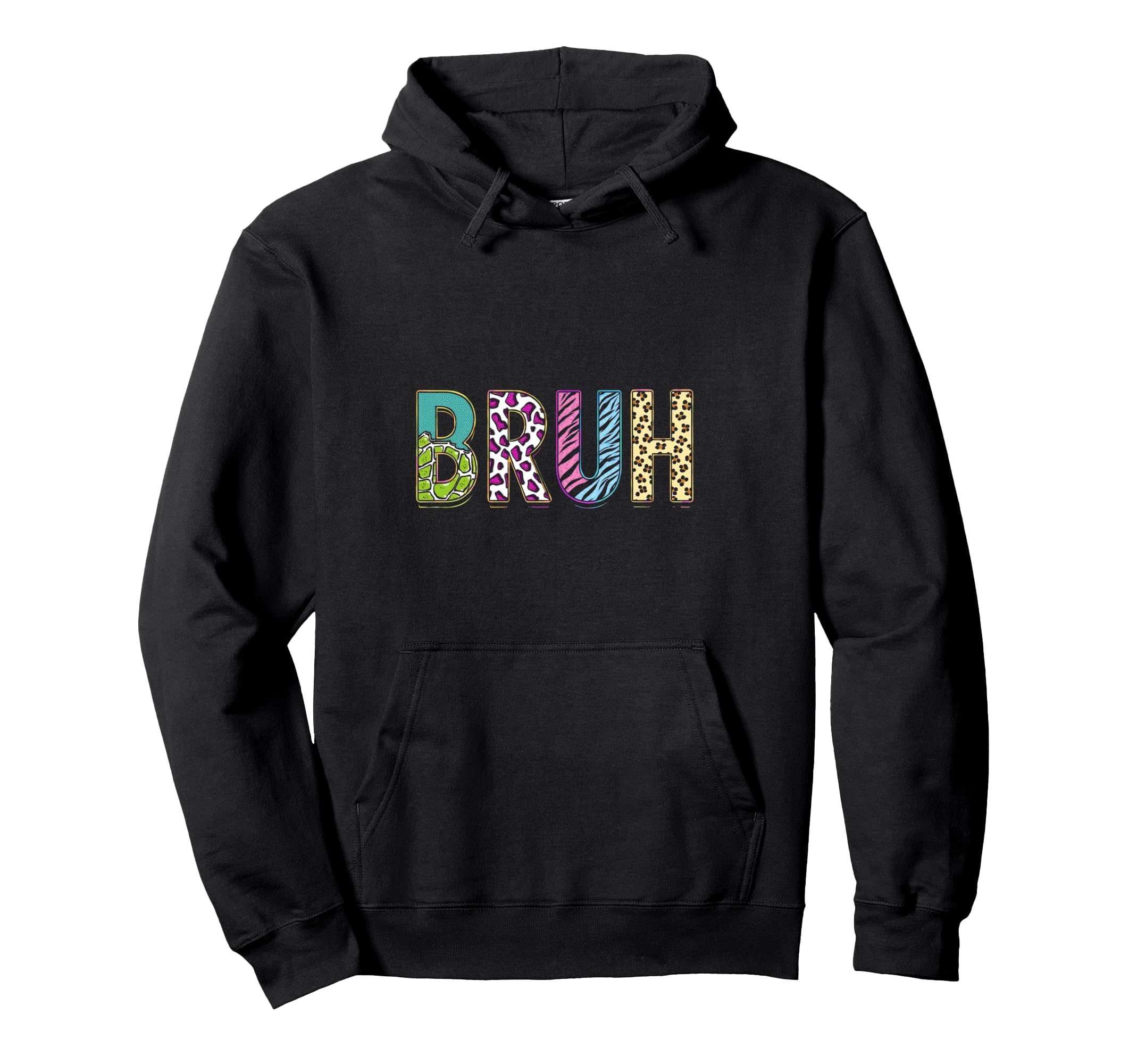 Colorful Typography Hoodie - Streetwear Style Unisex - T-Shirt, Sweatshirt, Hoodie