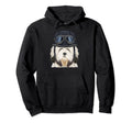 Funny Motorcycle Helmet Lowchen Hoodie - Casual Everyday Wear Unisex - T-Shirt, Sweatshirt, Hoodie