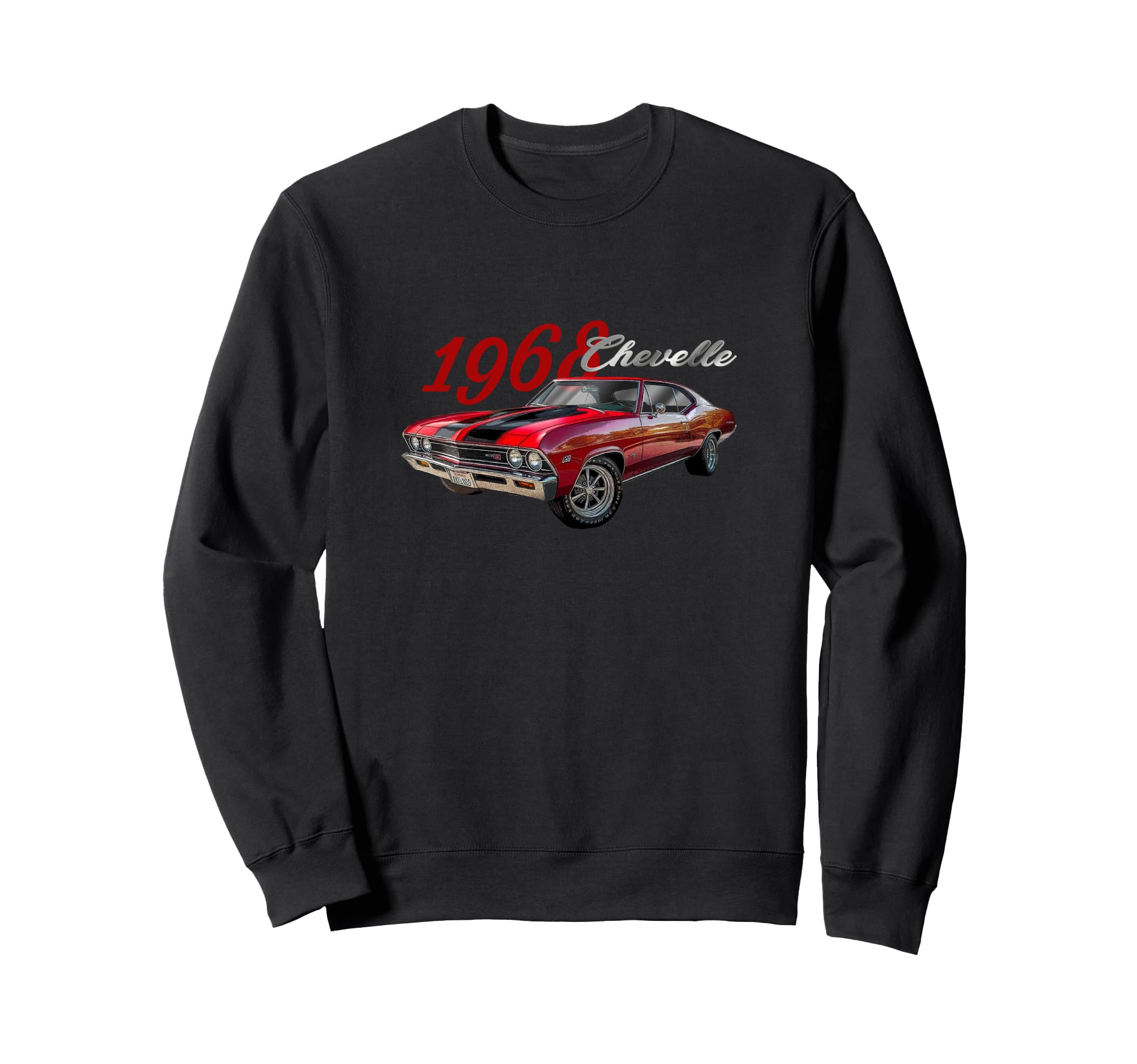 1968 Chevelle American Muscle Car Sweatshirt - Custom Art Print Men Women - T-Shirt, Sweatshirt, Hoodie