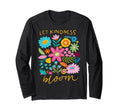 Let Kindness Bloom Be Kind Flowers T-Shirt - Unique Graphic Men Women - T-Shirt, Sweatshirt, Hoodie