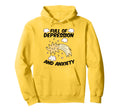 Full Depression Anxiety Star Mental Hoodie - Trendy Graphic for Adults - T-Shirt, Sweatshirt, Hoodie