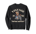 Mens Motorcycle 35Th Birthday 1990 Sweatshirt - Unique Graphic Men Women - T-Shirt, Sweatshirt, Hoodie
