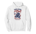 Tarpon Springs Florida Motorcycle Skull Hoodie - Graphic Print for Adults - T-Shirt, Sweatshirt, Hoodie