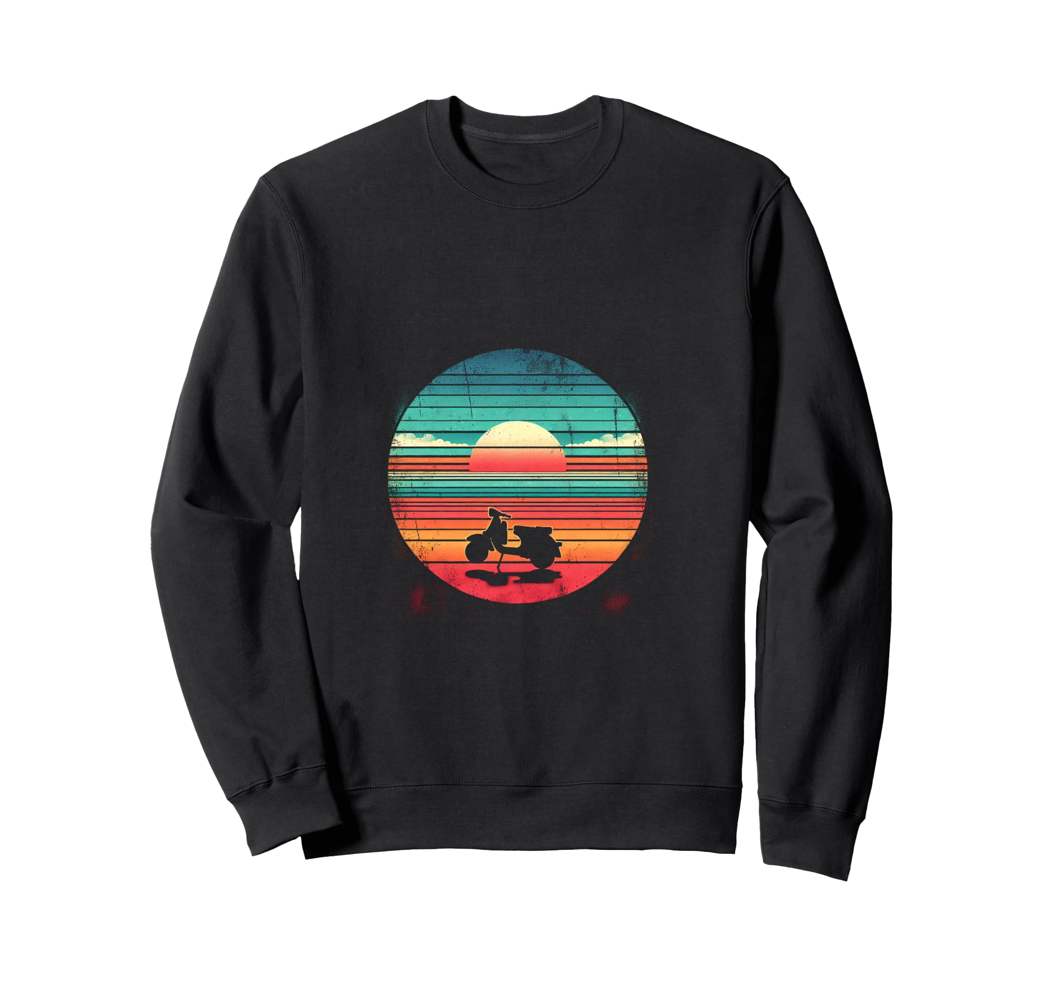 Motorcycle Sunset T-Shirt - Casual Everyday Wear Men Women - T-Shirt, Sweatshirt, Hoodie