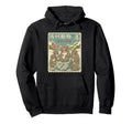 Japan Postcard Little Monkey Punch Hoodie - Casual Everyday Wear Unisex - T-Shirt, Sweatshirt, Hoodie