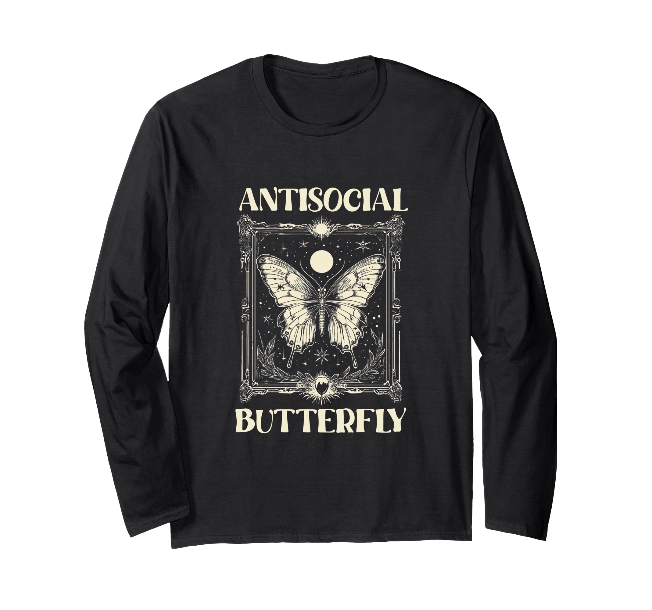 Antisocial Butterfly T-Shirt - Casual Everyday Wear Unisex - T-Shirt, Sweatshirt, Hoodie