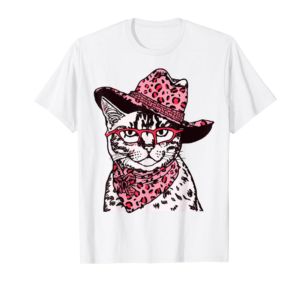 Womens Meowdy Texas Cowgirl Cat Meme T-Shirt - Trendy Graphic for Adults - T-Shirt, Sweatshirt, Hoodie