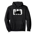 Biker Dad Funny Motorcycle Fathers Hoodie - Fun Novelty Design for Adults - T-Shirt, Sweatshirt, Hoodie