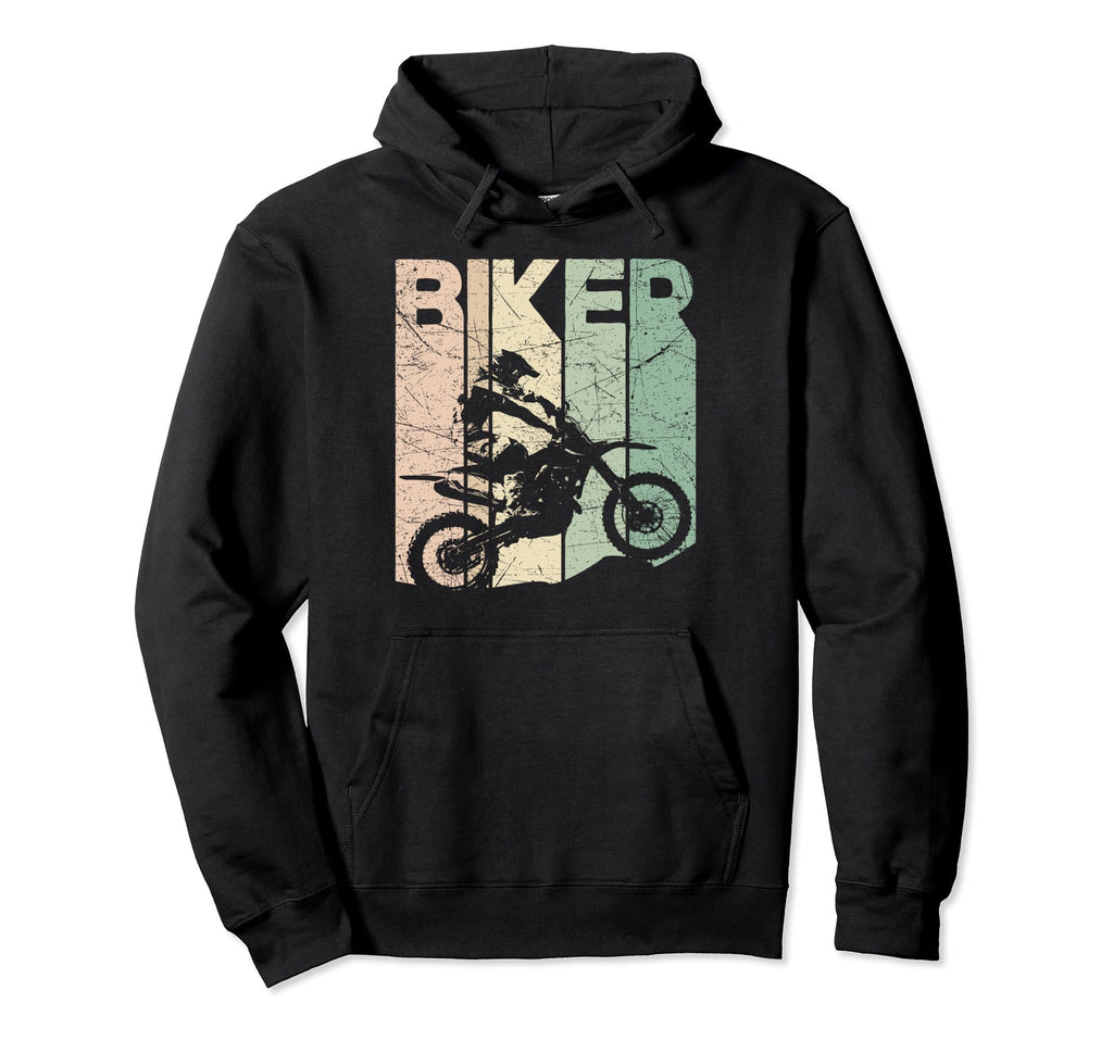 Motocross Biker Off Road Bike Rider Hoodie - Fun Novelty Design for Adults - T-Shirt, Sweatshirt, Hoodie