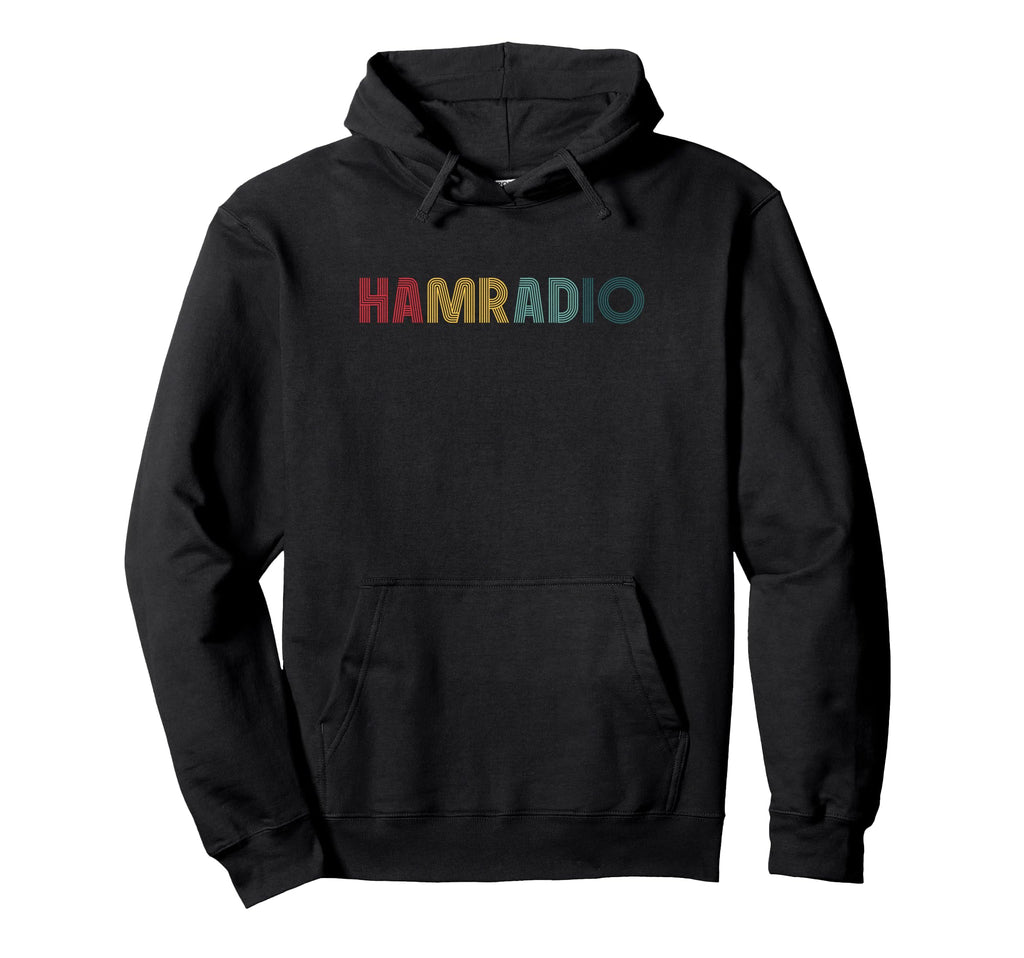 Ham Radio Typography Amateur Radio Hoodie - Minimalist Print Men Women - T-Shirt, Sweatshirt, Hoodie
