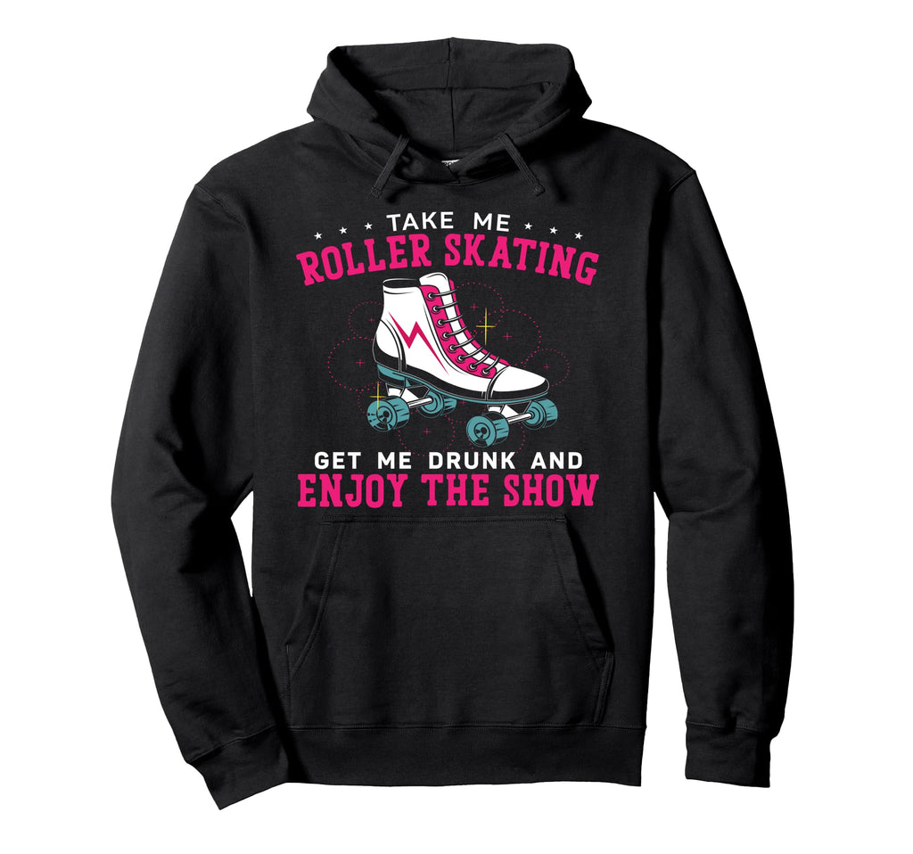 Roller Skating Skate 1970S Hoodie - Aesthetic Graphic for Adults - T-Shirt, Sweatshirt, Hoodie