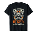 Dad Husband Biker Badass Motorcycle T-Shirt - Custom Art Print for Adults - T-Shirt, Sweatshirt, Hoodie