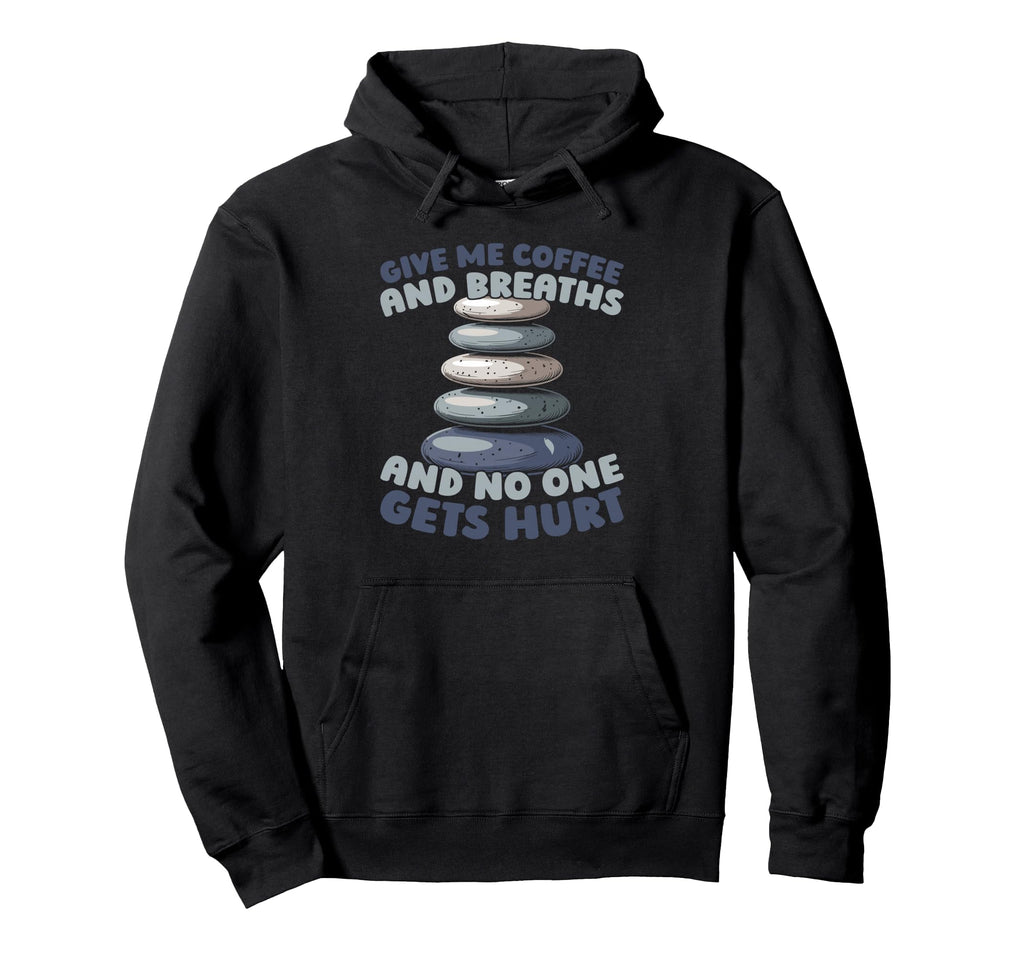 Meditation Spiritual Calmness Zen Hoodie - Minimalist Print Men Women - T-Shirt, Sweatshirt, Hoodie