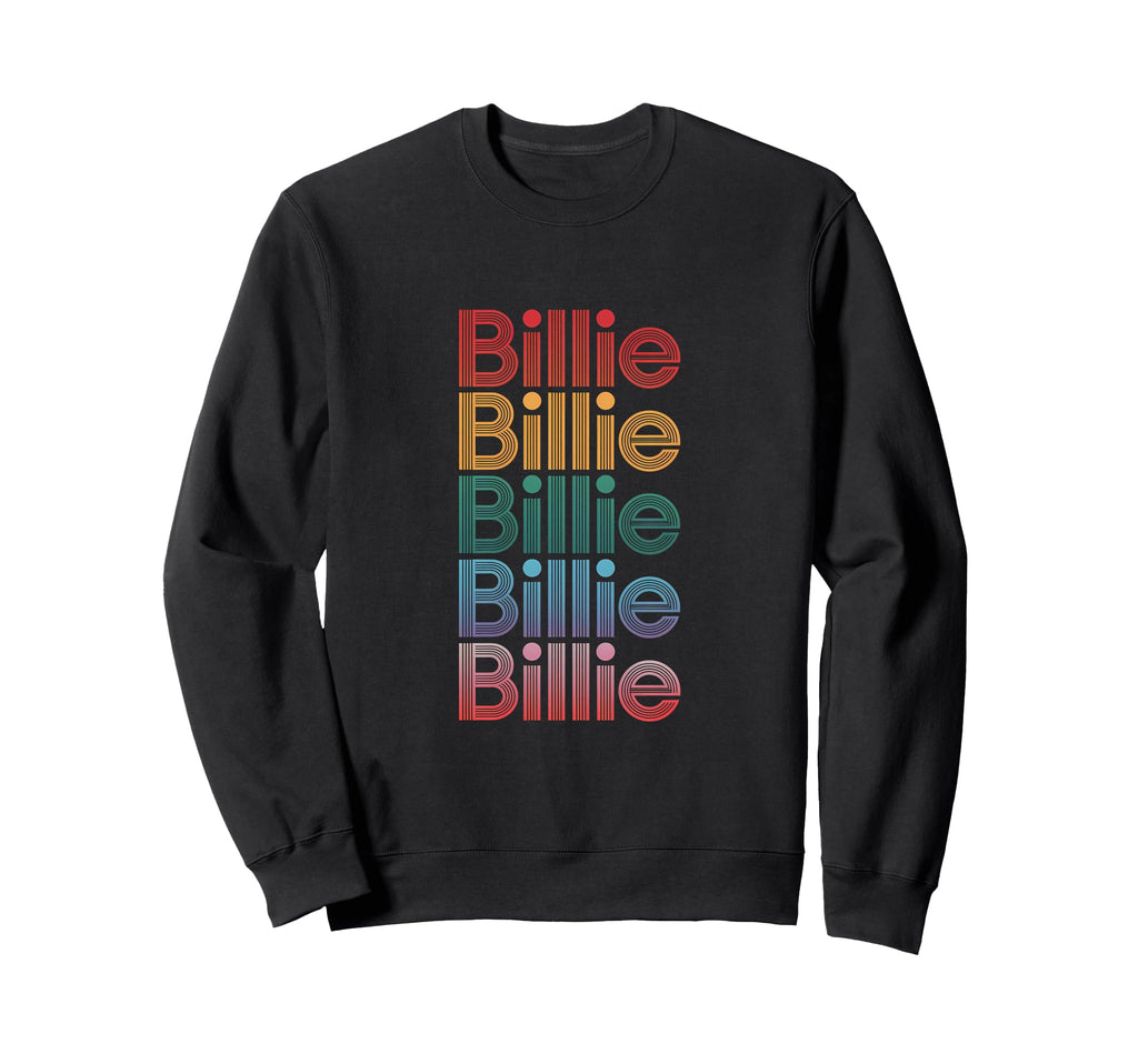 Billie Multicolor Typography Sweatshirt - Graphic Print Men Women - T-Shirt, Sweatshirt, Hoodie