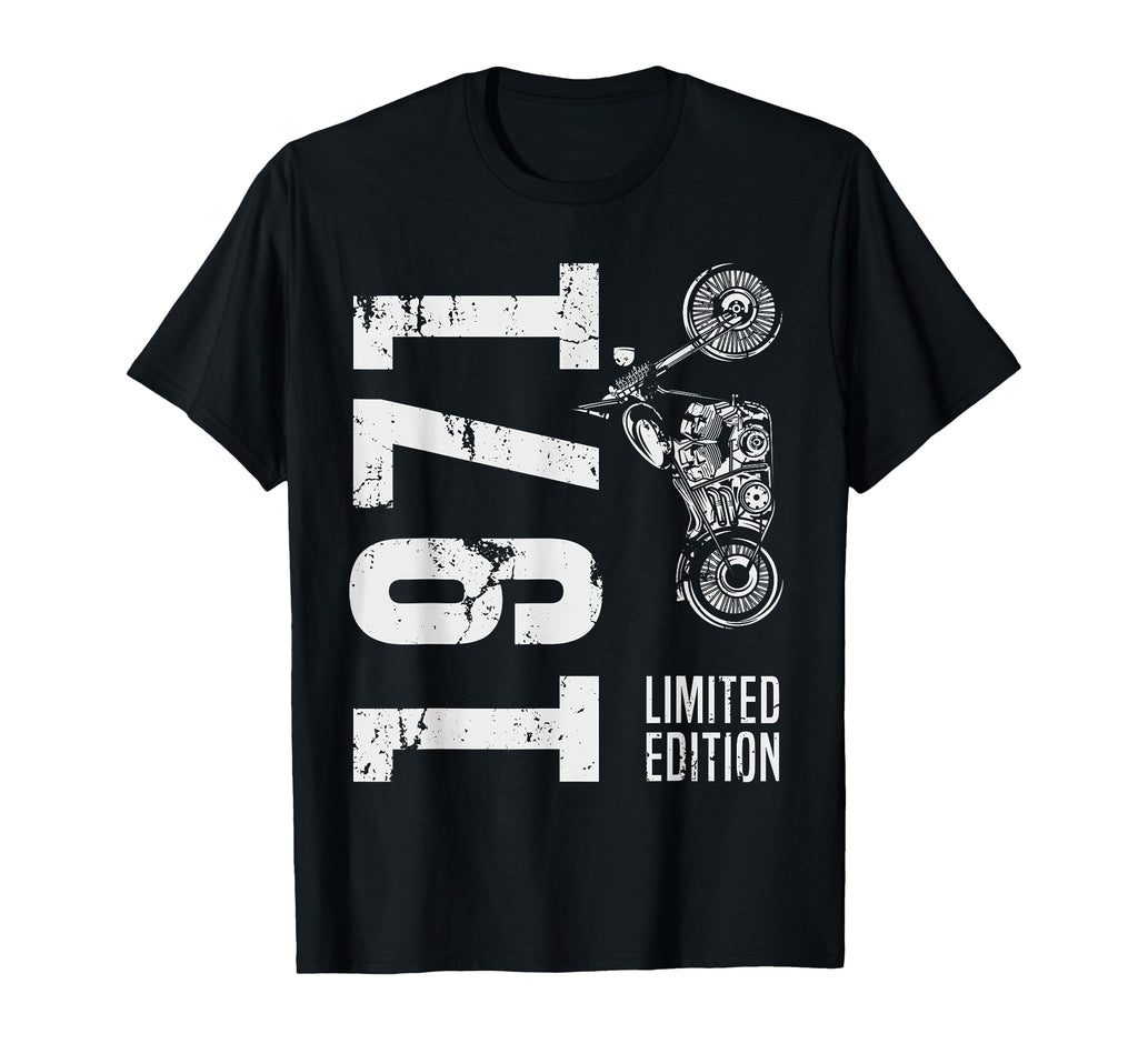 Born 1971 Motorcycle 55Th Birthday T-Shirt - Aesthetic Graphic Unisex - T-Shirt, Sweatshirt, Hoodie