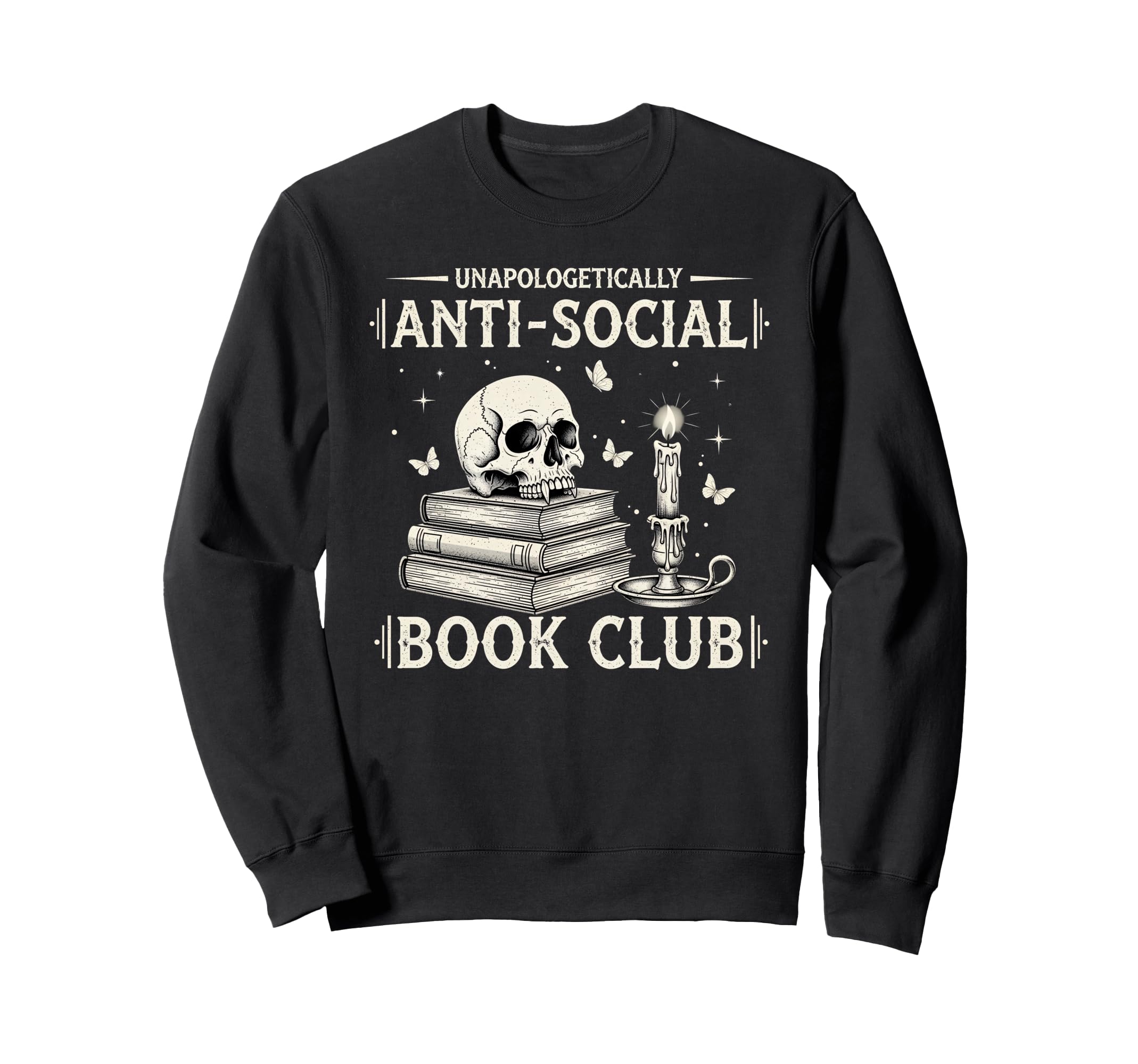 Unapologetically Anti Social Book Sweatshirt - Streetwear Style for Adults - T-Shirt, Sweatshirt, Hoodie