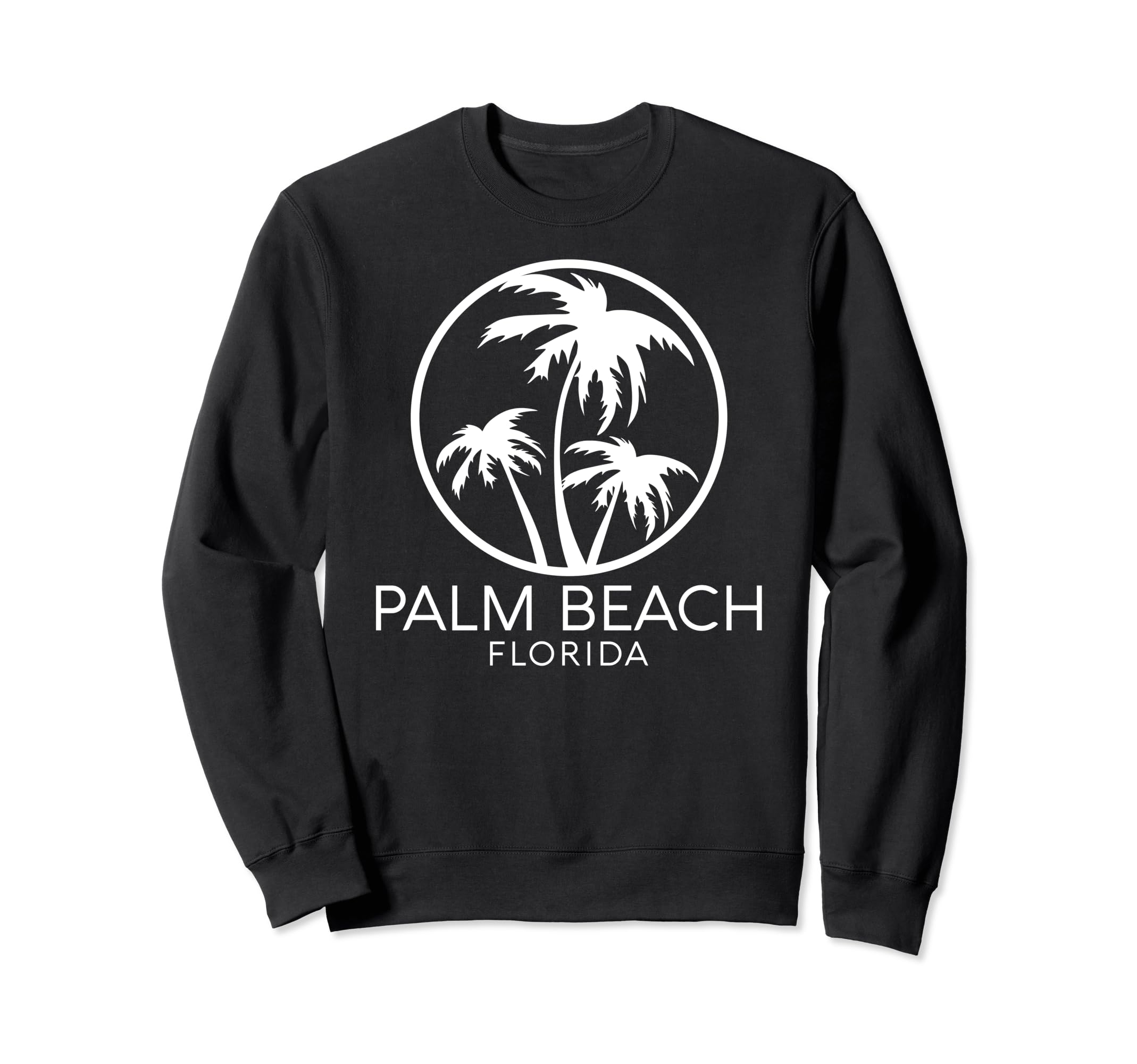 Palm Beach Florida Summer Fort Sweatshirt - Fun Novelty Design for Adults - T-Shirt, Sweatshirt, Hoodie
